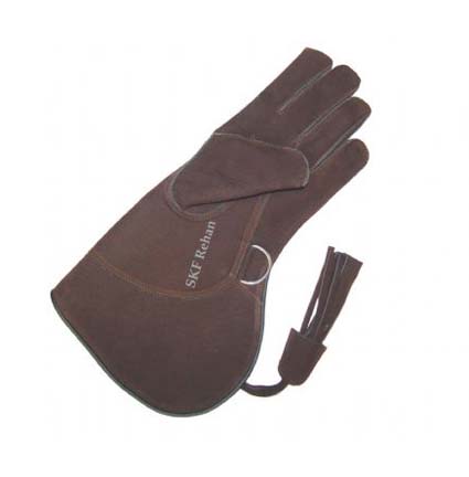 Falconry Leather Gloves.